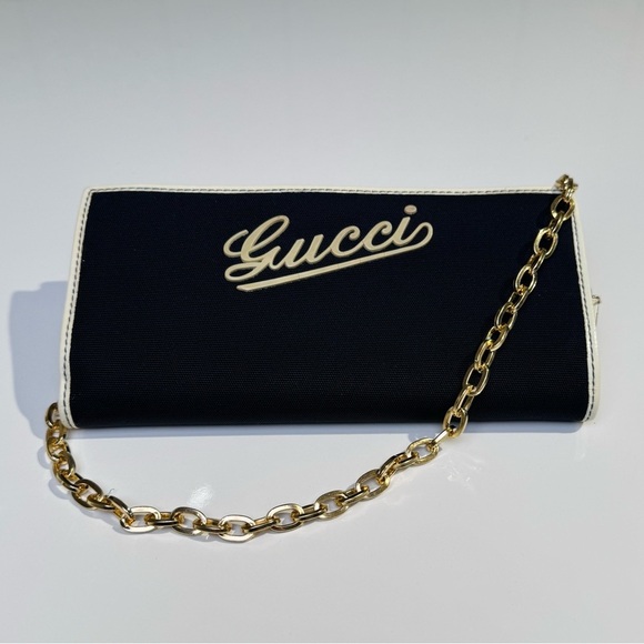 Gucci Handbags - Gucci Navy Blue Wallet